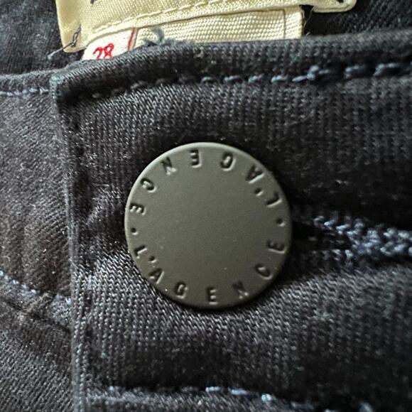 L'AGENCE Blue High-Rise Skinny Leg Jeans, US28 - Picture 3 of 7